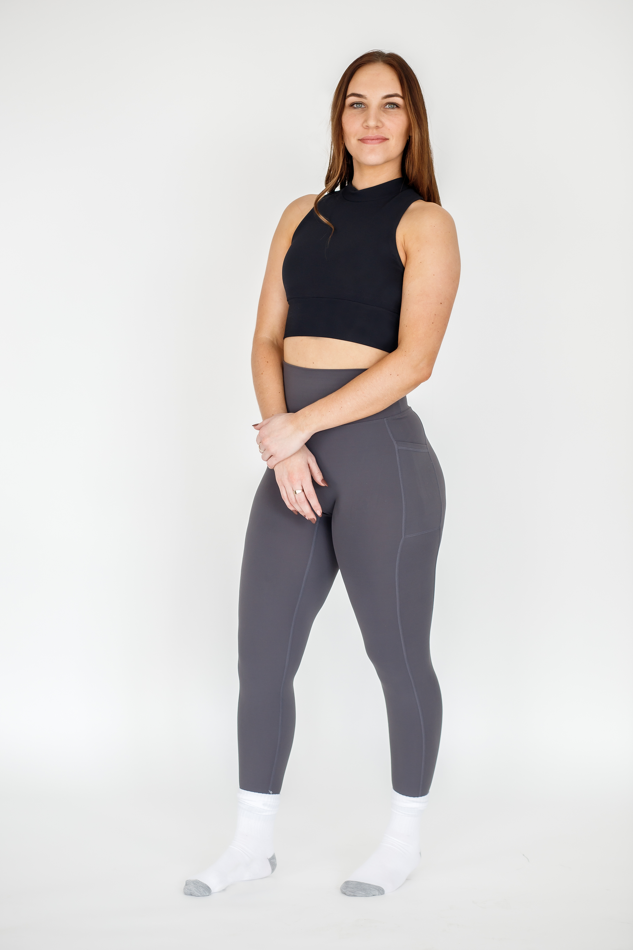 Genesis Legging - Slate Grey Genesis Legging - Slate Grey